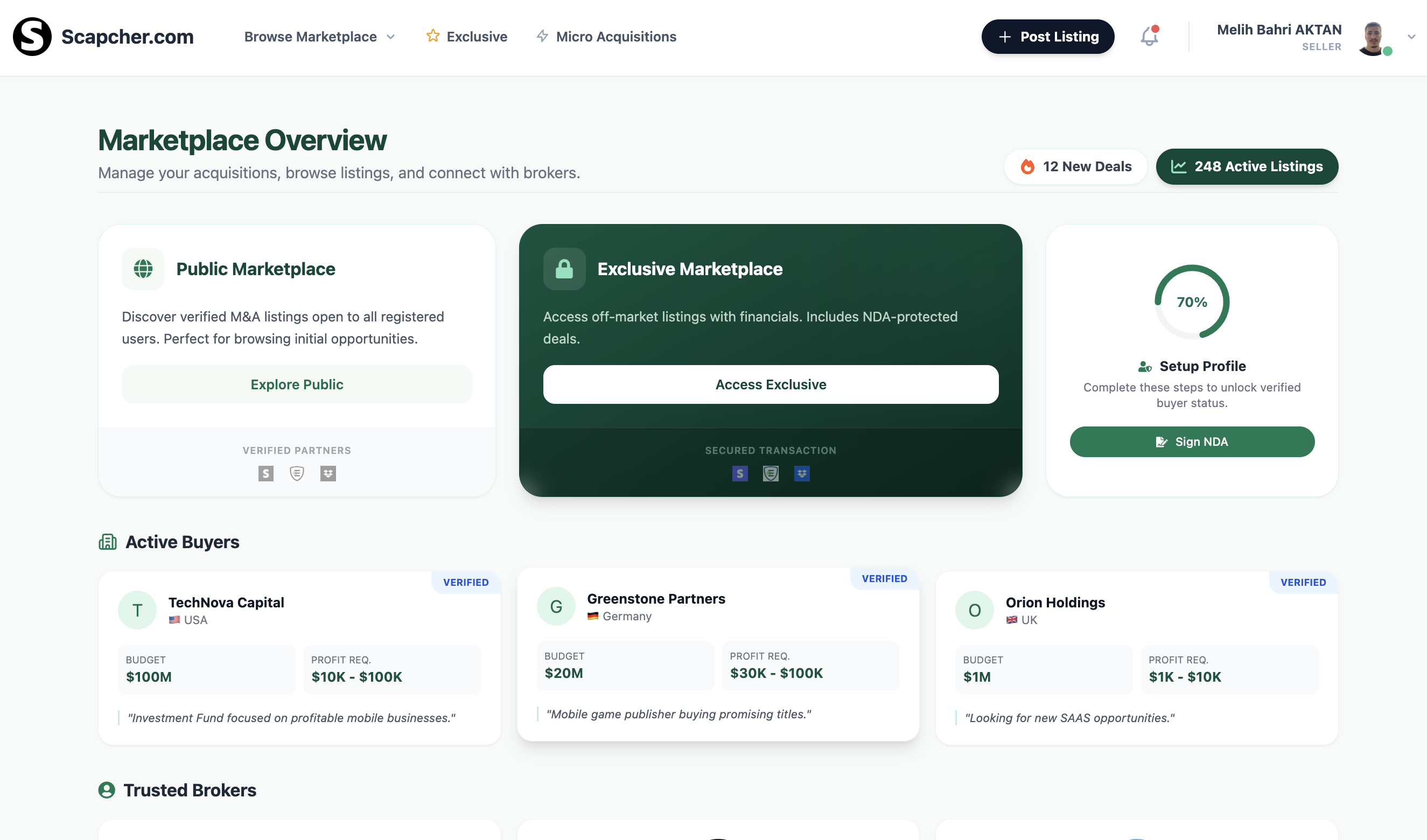 scapcher.com marketplace